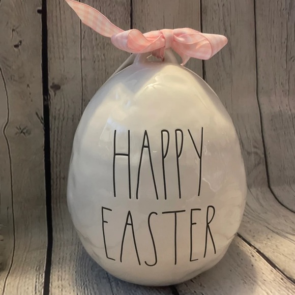 Rae Dunn Happy Easter Ceramic Egg - Picture 2 of 3
